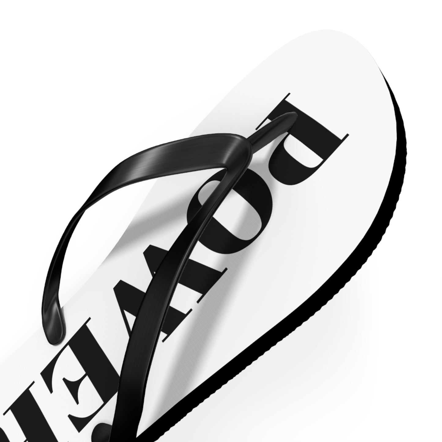 Cumba Power Flip Flops, Summer Footwear, Beach Sandals, Vacation Shoes, Inspirational Summer Flip Flops