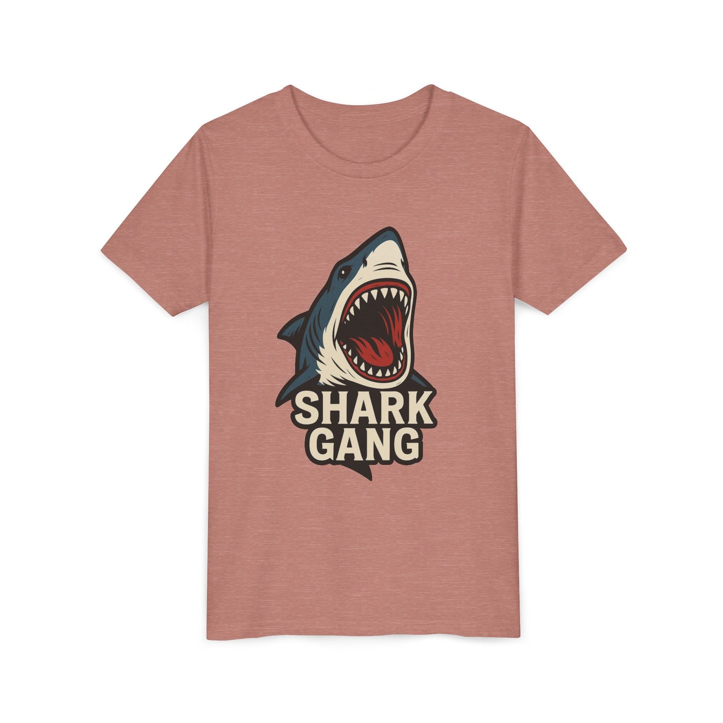 Shark Gang Youth Tee - Ocean-Themed Shirt for Kids, Perfect for Summer and Birthday Gifts, Sea Life Apparel, Fun Beach Wear, Unique [...]