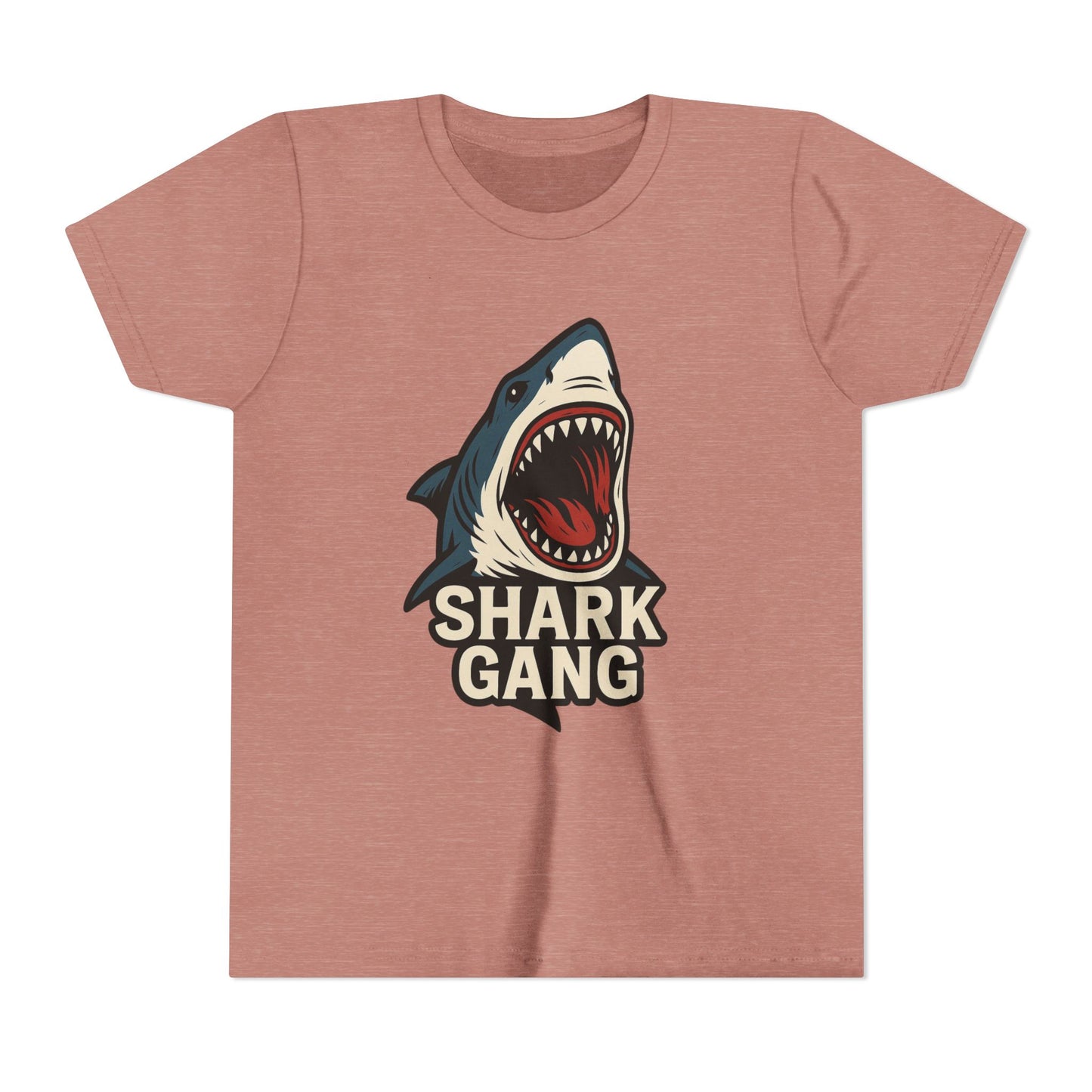 Shark Gang Youth Tee - Ocean-Themed Shirt for Kids, Perfect for Summer and Birthday Gifts, Sea Life Apparel, Fun Beach Wear, Unique [...]