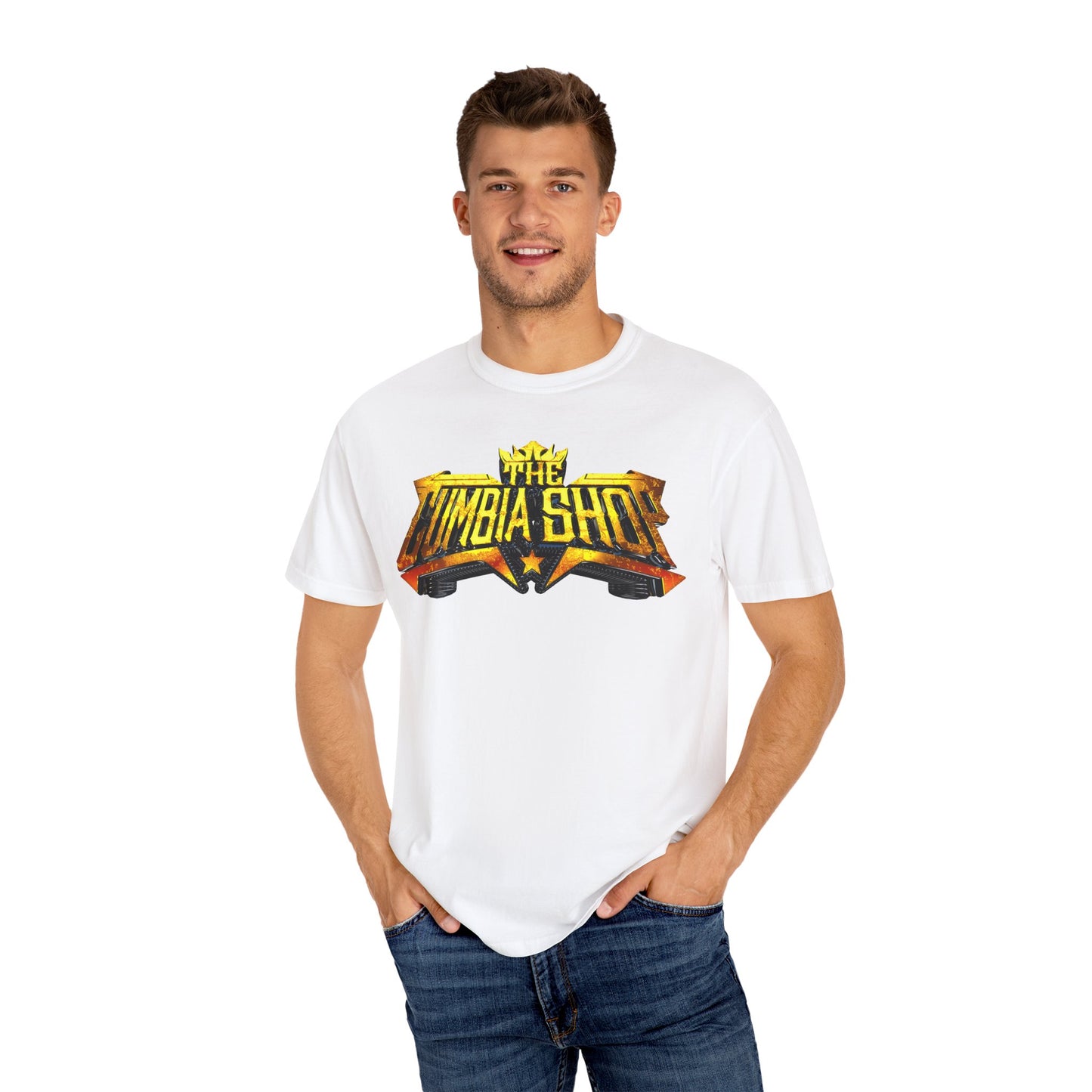 Sonidero Graphic T-Shirt, The Cumbia Shop Tee, Casual Wear, Gift for Him or Her, Festival Shirt, Retro Sonidero Style Shirt