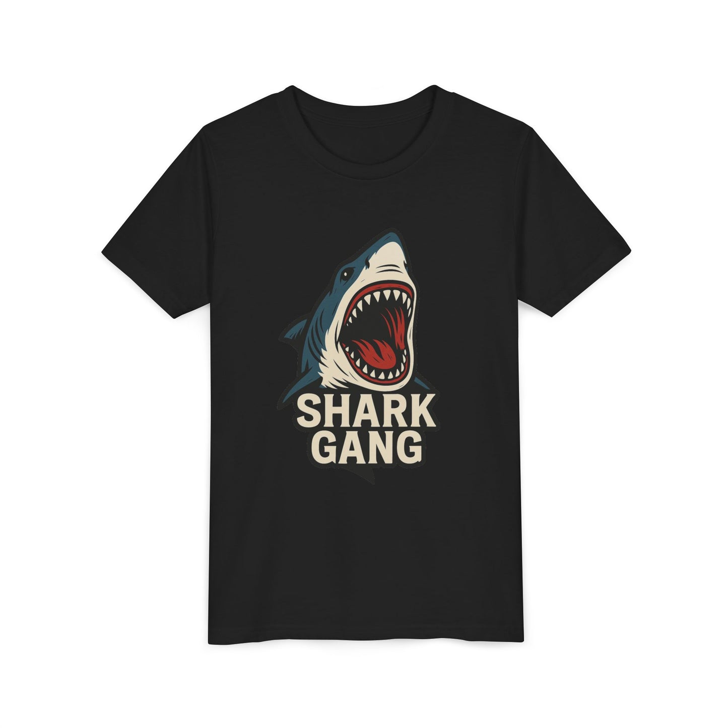 Shark Gang Youth Tee - Ocean-Themed Shirt for Kids, Perfect for Summer and Birthday Gifts, Sea Life Apparel, Fun Beach Wear, Unique [...]