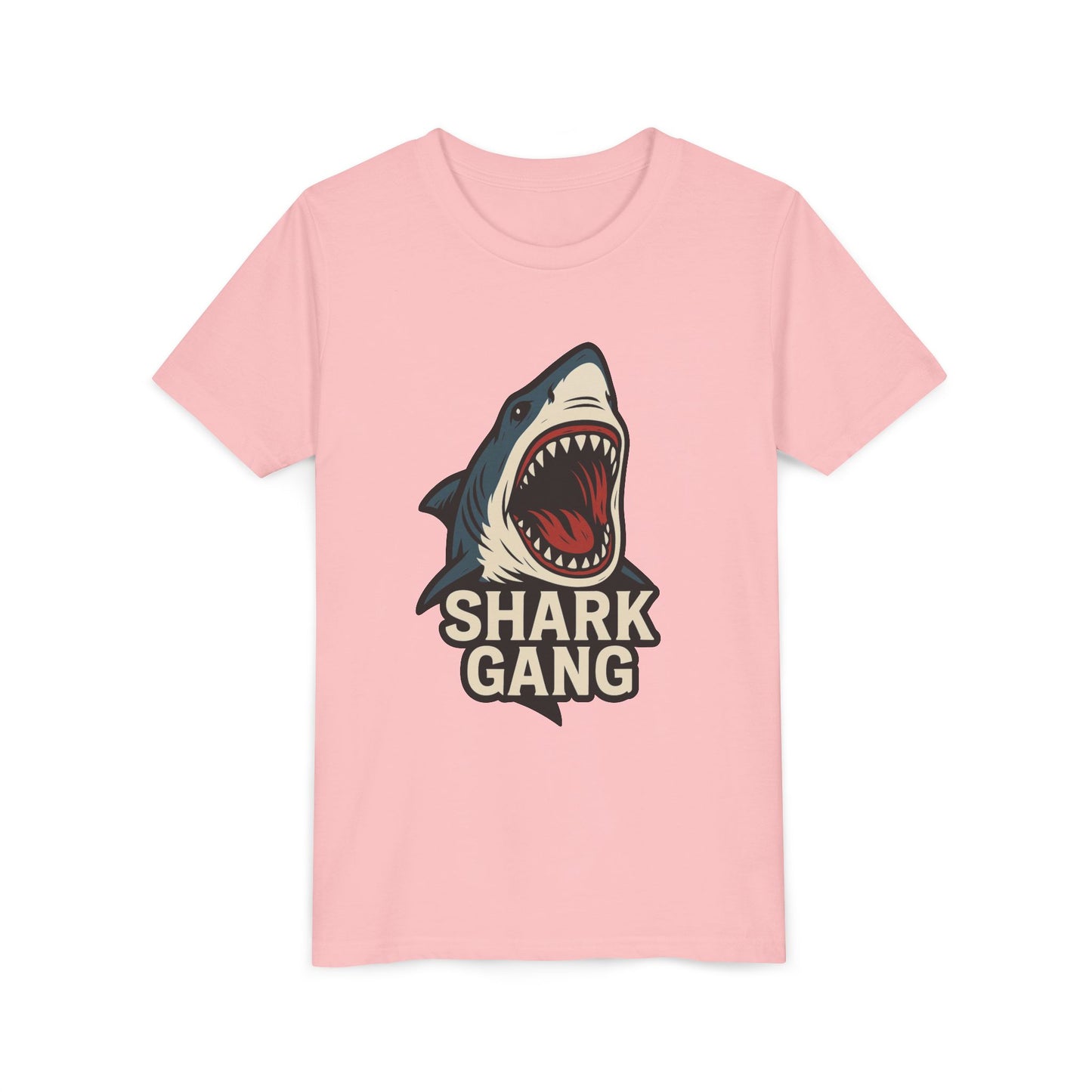 Shark Gang Youth Tee - Ocean-Themed Shirt for Kids, Perfect for Summer and Birthday Gifts, Sea Life Apparel, Fun Beach Wear, Unique [...]