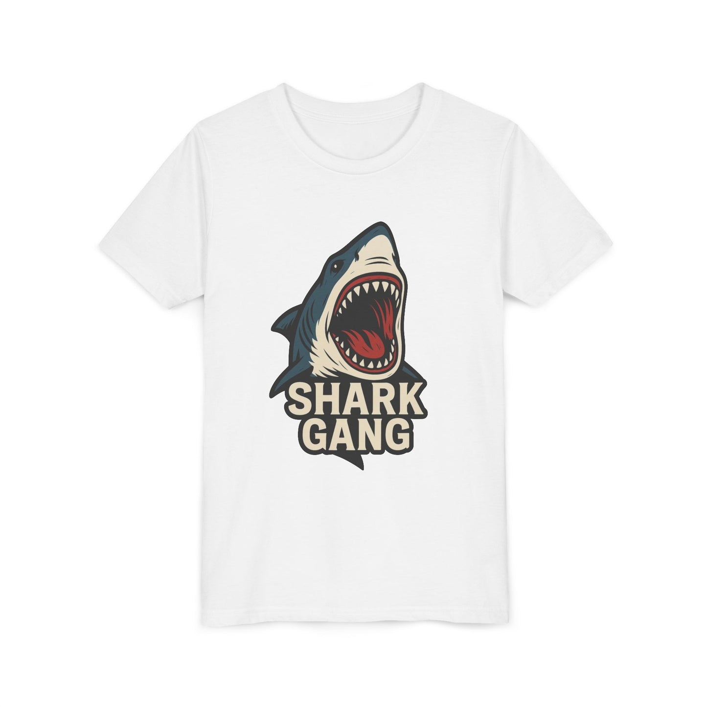 Shark Gang Youth Tee - Ocean-Themed Shirt for Kids, Perfect for Summer and Birthday Gifts, Sea Life Apparel, Fun Beach Wear, Unique [...]